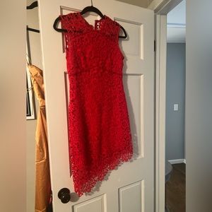 Bebe red dress